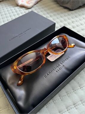 Carolina Lemke Tortoise Sunglasses
